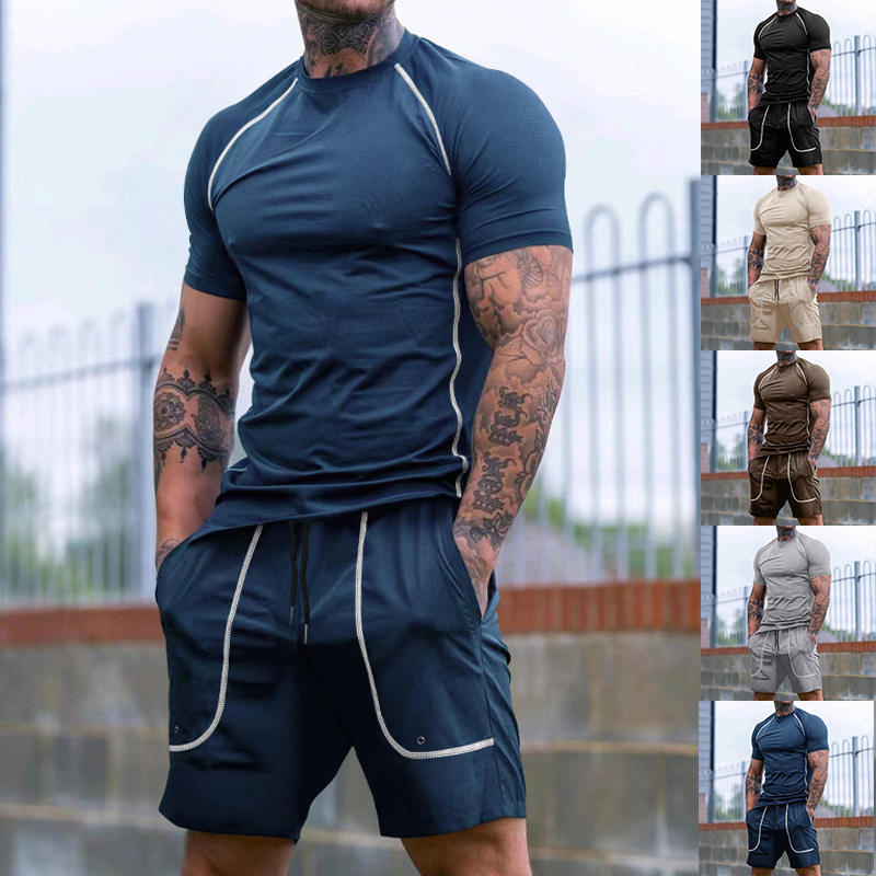 Men's Sporty Short Sleeve Runn – Summer Clothing Wear Bewertung und Preis