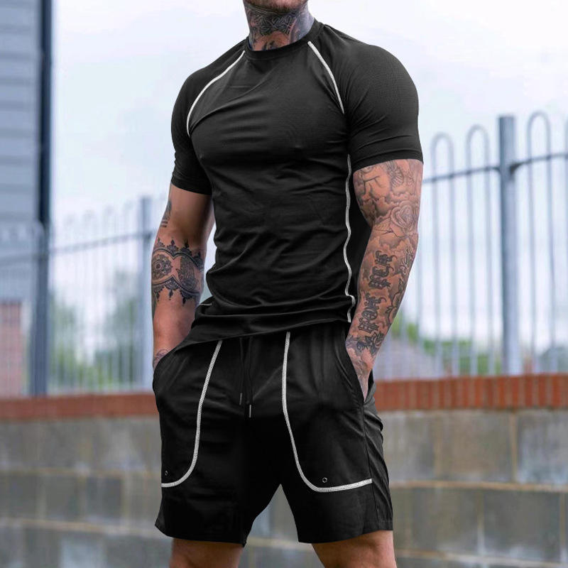 Men's Sporty Short Sleeve Runn – Summer Clothing Wear Bewertung und Preis