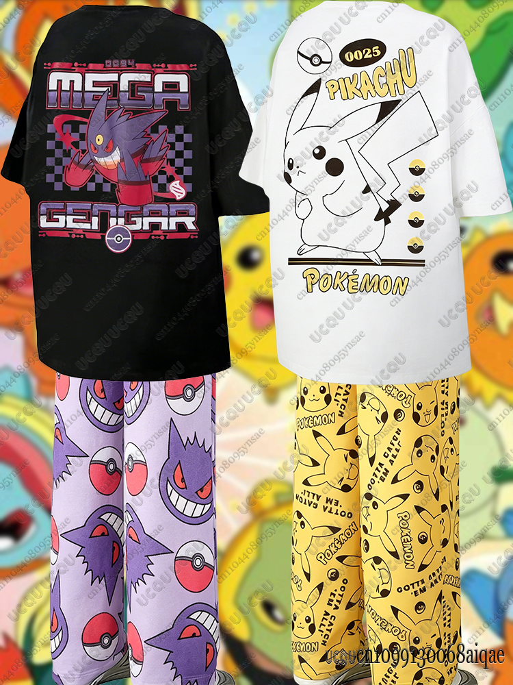 2026 Anime Pikachu&Gengar Summ – Summer Clothing Cartoon Bewertung und Preis