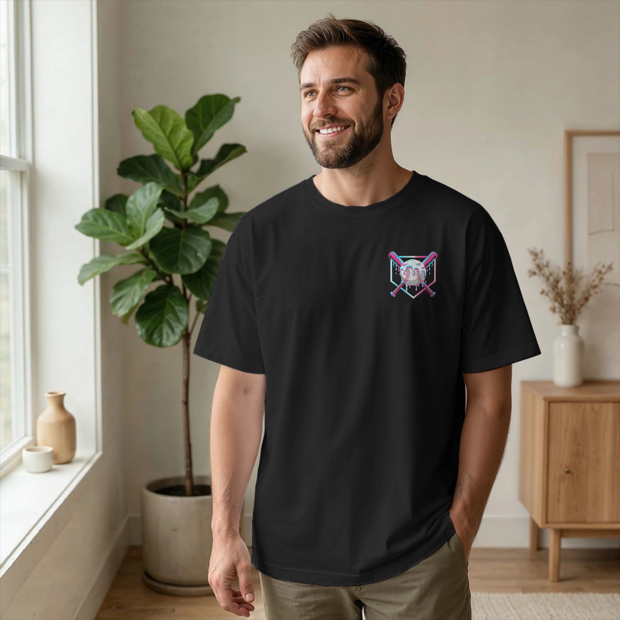 Baseball Sport Ice Cream Drip  – Summer Clothing Drip Bewertung und Preis